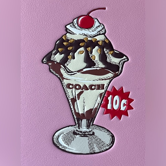 🍨🍒🍨 COACH NOTEBOOK WITH BOARDWALK GRAPHIC 🍨🍒🍨 NWT 🍨🍒🍨 - Picture 5 of 16